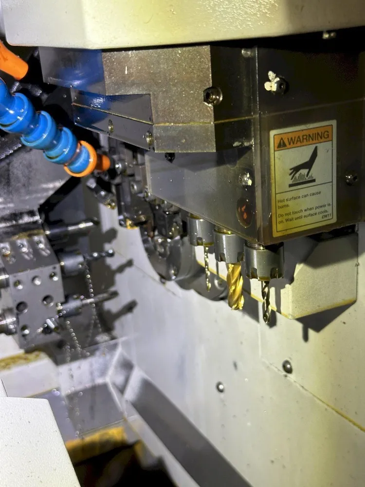Citizen #A20-VIPL, CNC Swiss Type Lathe, 5-Axis, 5 HP, 1.22" Bar Capacity, Fanuc Control, Edge 12' bar feed - Image 4
