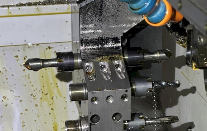 Citizen #A20-VIPL, CNC Swiss Type Lathe, 5-Axis, 5 HP, 1.22" Bar Capacity, Fanuc Control, Edge 12' bar feed - Image 7