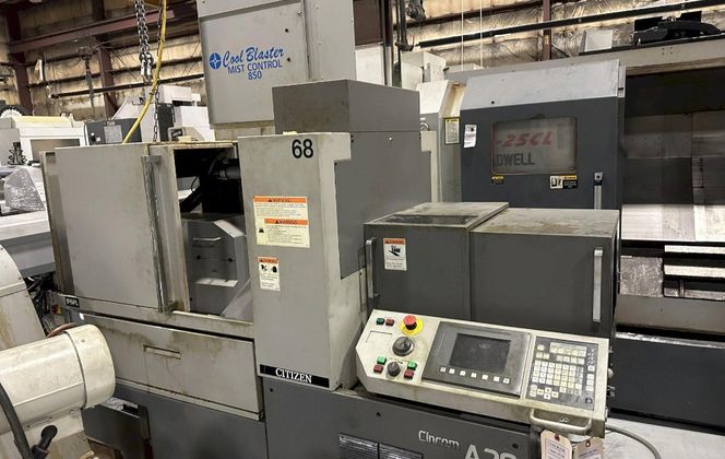 Citizen #A20-VIPL, CNC Swiss Type Lathe, 5-Axis, 5 HP, 1.22" Bar Capacity, Fanuc Control, Edge 12' bar feed - Image 10