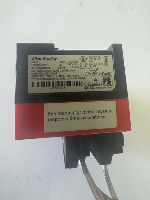 Allen-Bradley CompactBlock I/O Module 1791DS-IB12 24 VDC - Image 2