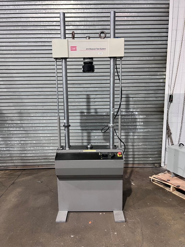 22 KIP (100kN), MTS #318.10, fatigue load frame, 2 columns, 20.75