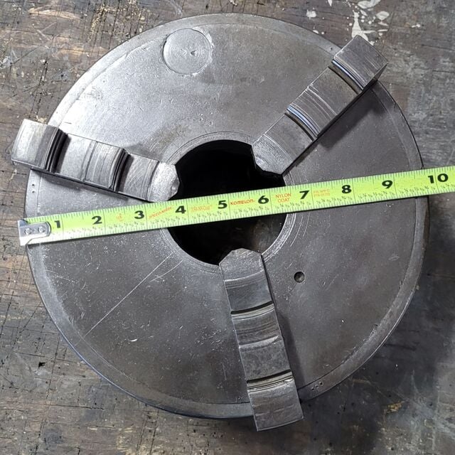 10" Cushman, 3-jaw chuck - Image 5