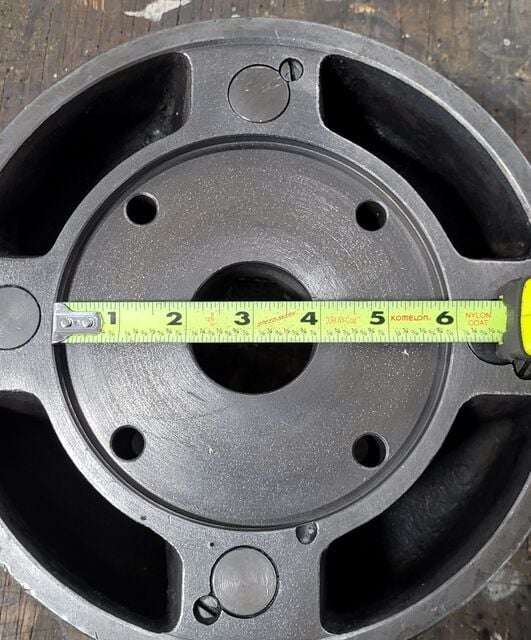 10" Pratt & Whitney, 4-jaw chuck, Flat Back - Image 10