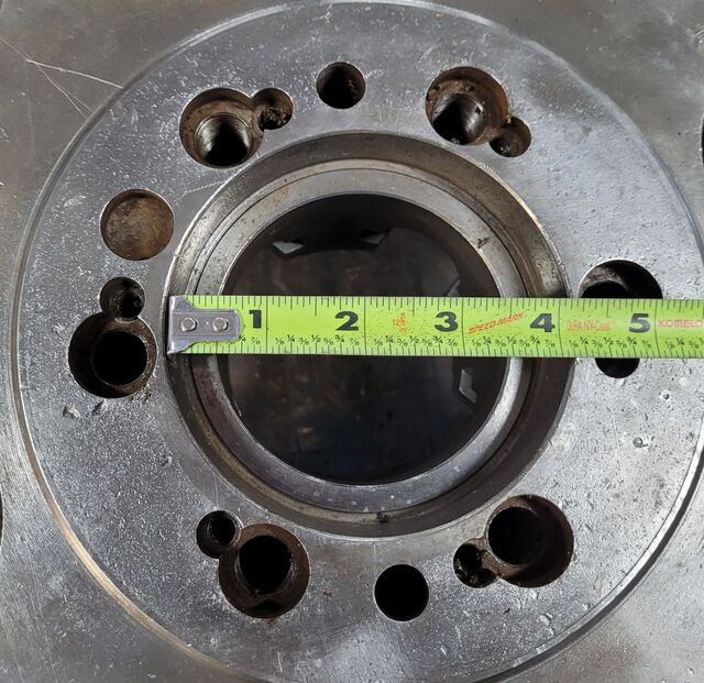 15" Cushman, 4-jaw chuck, D1-6 Camlock - Image 9