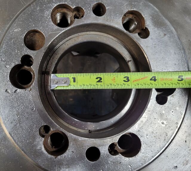 15" Cushman, 4-jaw chuck, D1-6 Camlock - Image 10
