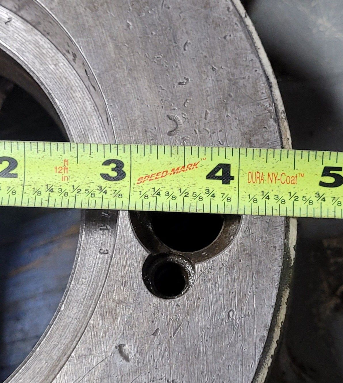 17-1/2" Bison, 4-jaws chuck lathe, D1-8 Camlock - Image 9