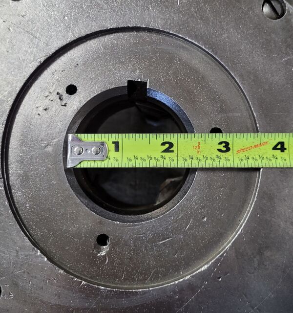 8" Cushman #836E2, 3-jaw chuck, 2.25" hole - Image 10