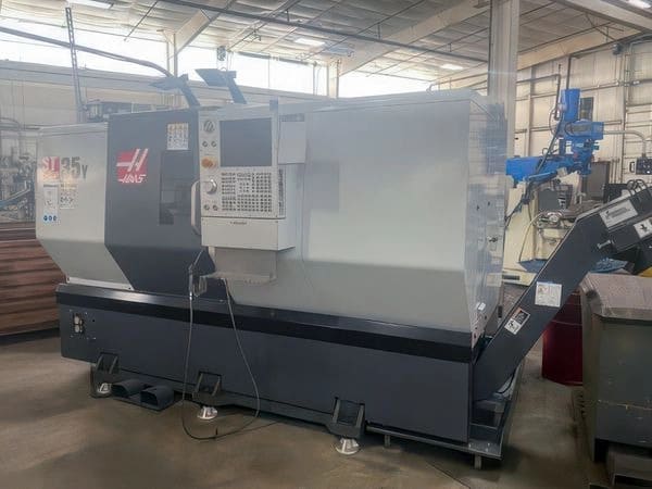 Haas #ST-35Y, CNC lathe, Has NextGen Control, 31.7" swing, 4" bar, 12" chuck, live tooling, 2018 - Image 1