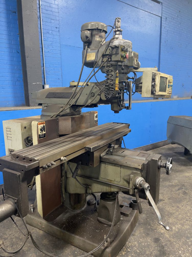 Bridgeport CNC Vertical Mill, 58" x11" Table, Trax DX Controls, 240 V., 3 Ph. - Image 10