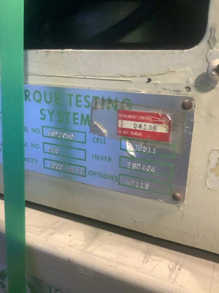 Torque Master #TSD2050, Torque Tester, 1000 LB Capacity - Image 3