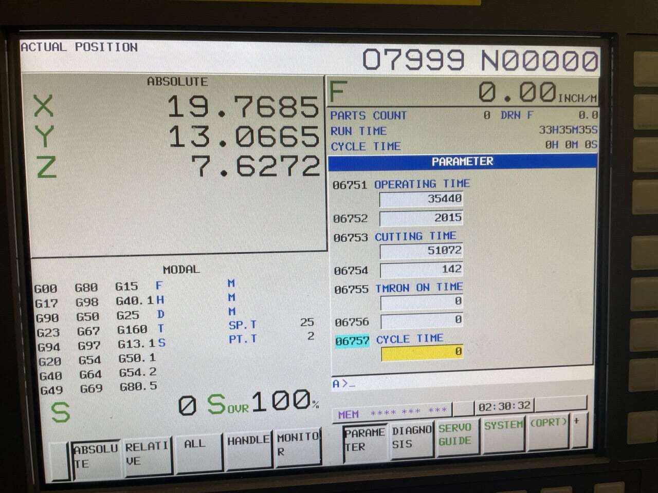 Hyundai Wia #F400, 3-Axis Vertical Machining Center, 31.5" X, 18.1" Y, 20.4" Z, 27 HP, 12,000 RPM, 24 - Image 9