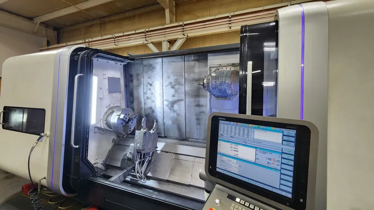 DMG, Mori #CTX-Gamma-2000-TC, CNC lathe, 24.8" swing, 18" chuck, 4.1" bar, 9-Axis, 70 HP, 4000 RPM, Siemens - Image 2