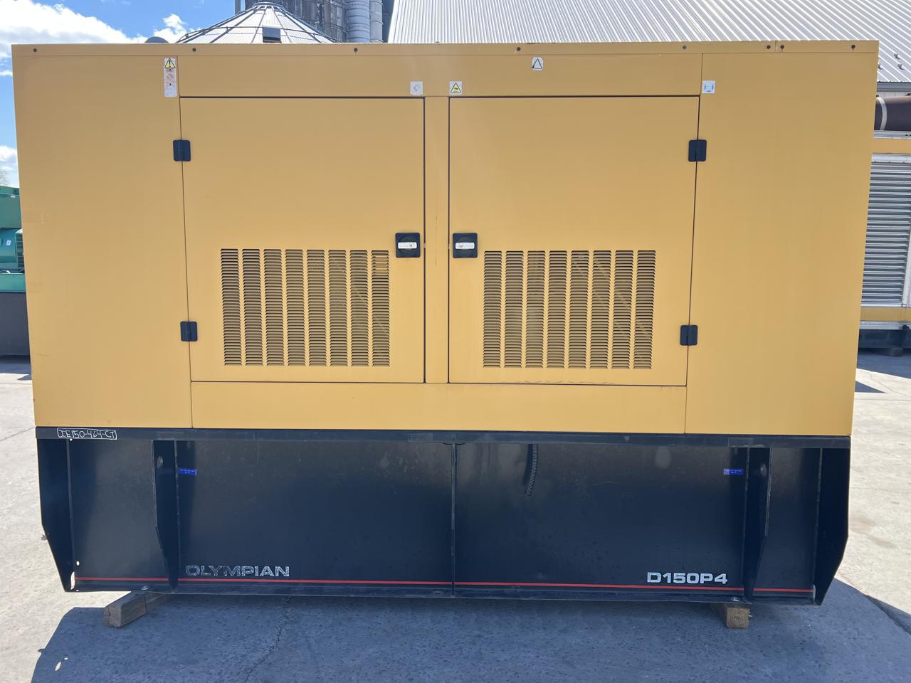 150 KW Caterpillar/Olympian #D150P4, Diesel Generator, 277/480 Volts, 1800 RPM, circuit breaker, 1PH/3PH, 216 - Image 3