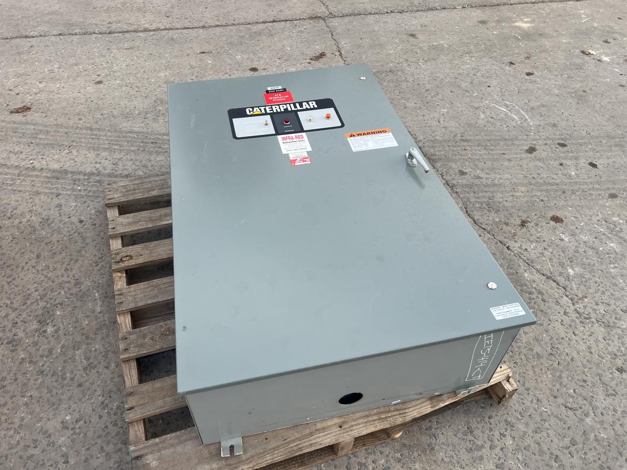 200 Amp. Caterpillar/Generac, Transfer Switch, 480 Volts, 3-wire, NEMA 3 enclosure, 3PH, 1995 - Image 4