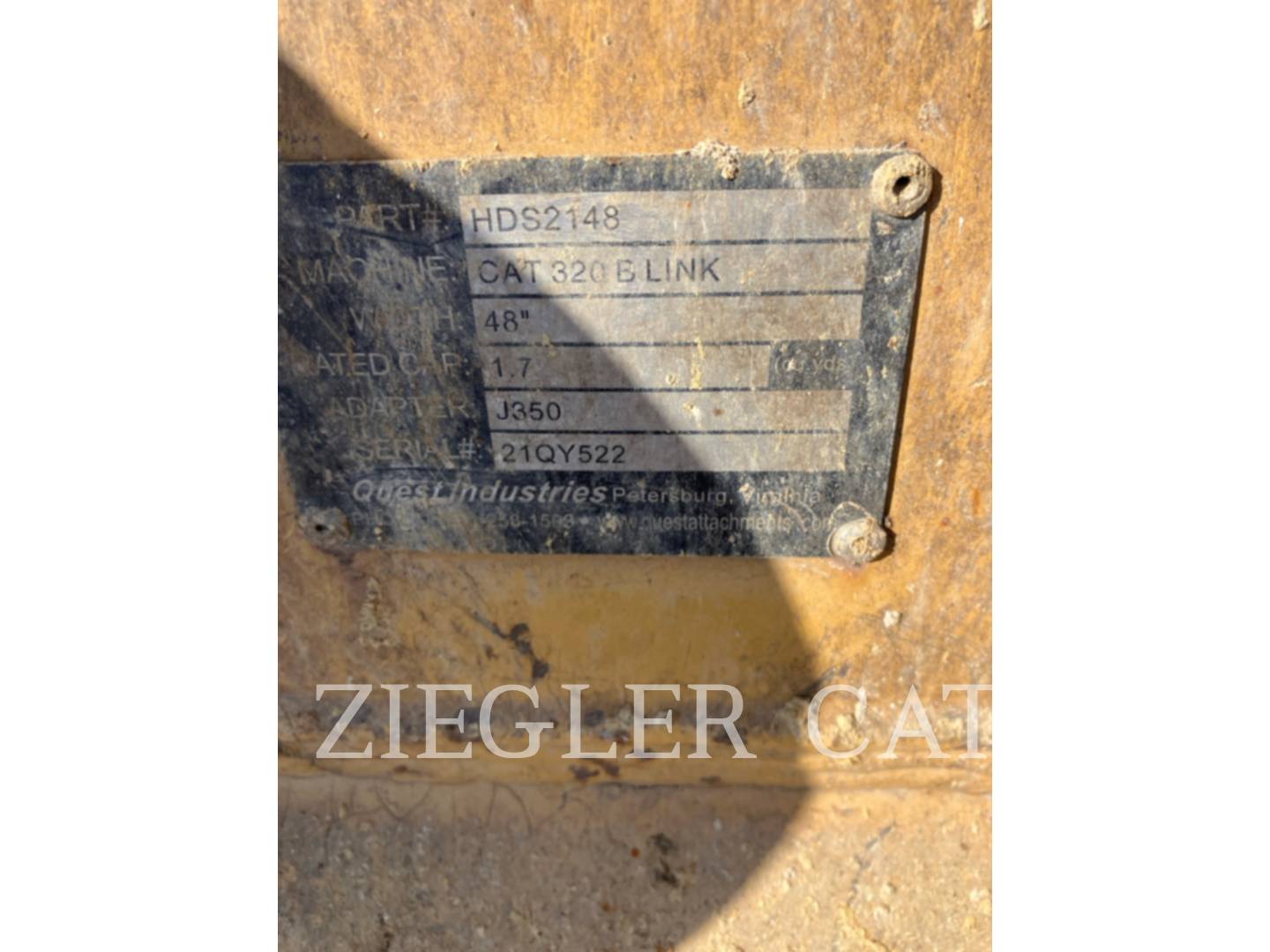 Other U.S. Motors Mfgrs B LINK EXCAVATOR BUCKET 48" HEAVY DUTY, Bucket, S/N: 21QY522, 2022 - Image 5