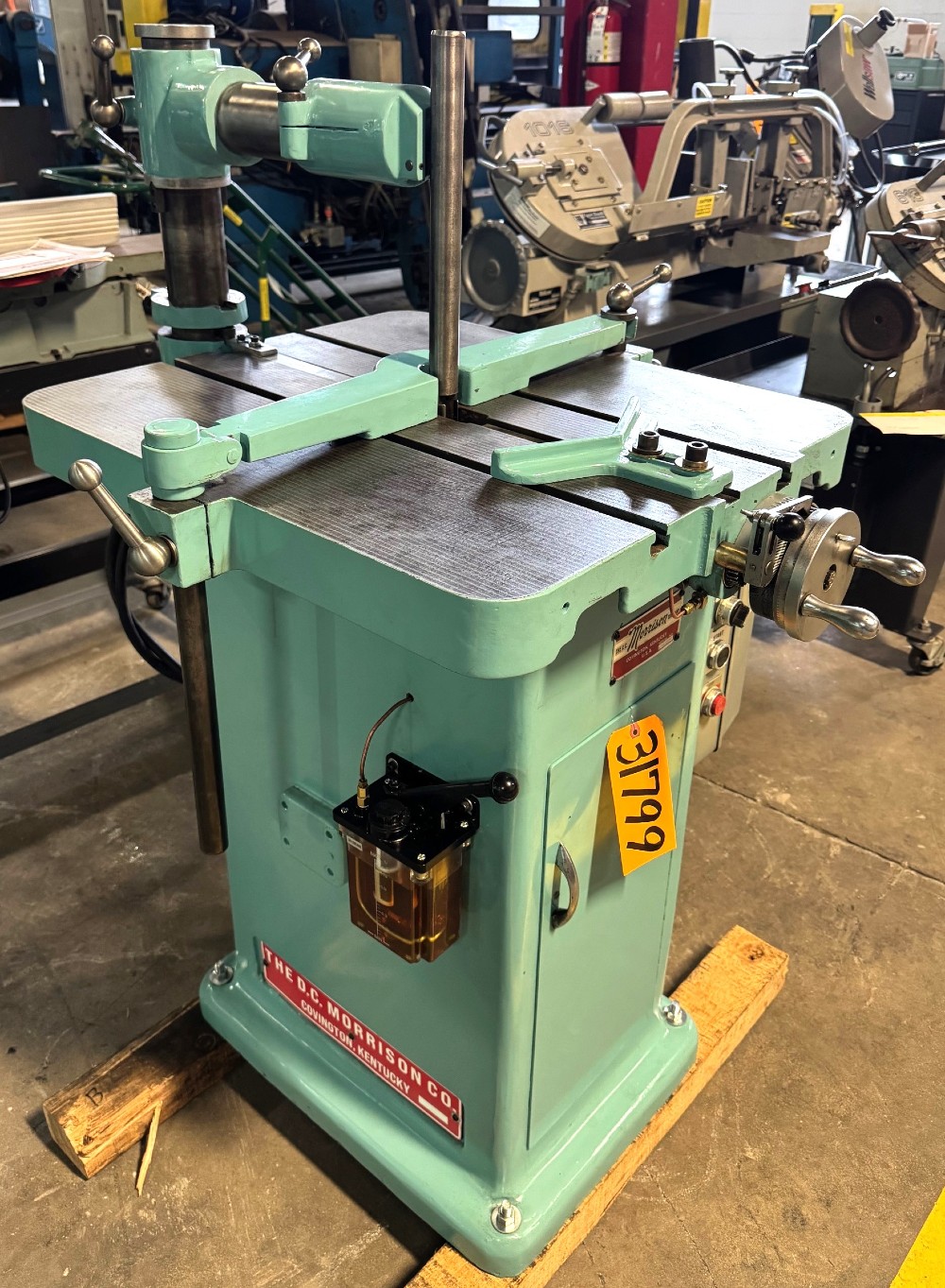 1-1/4" x 9" Morrison, keyseater, 1/16" to 1-1/4" capacity, reconditioned - Image 2