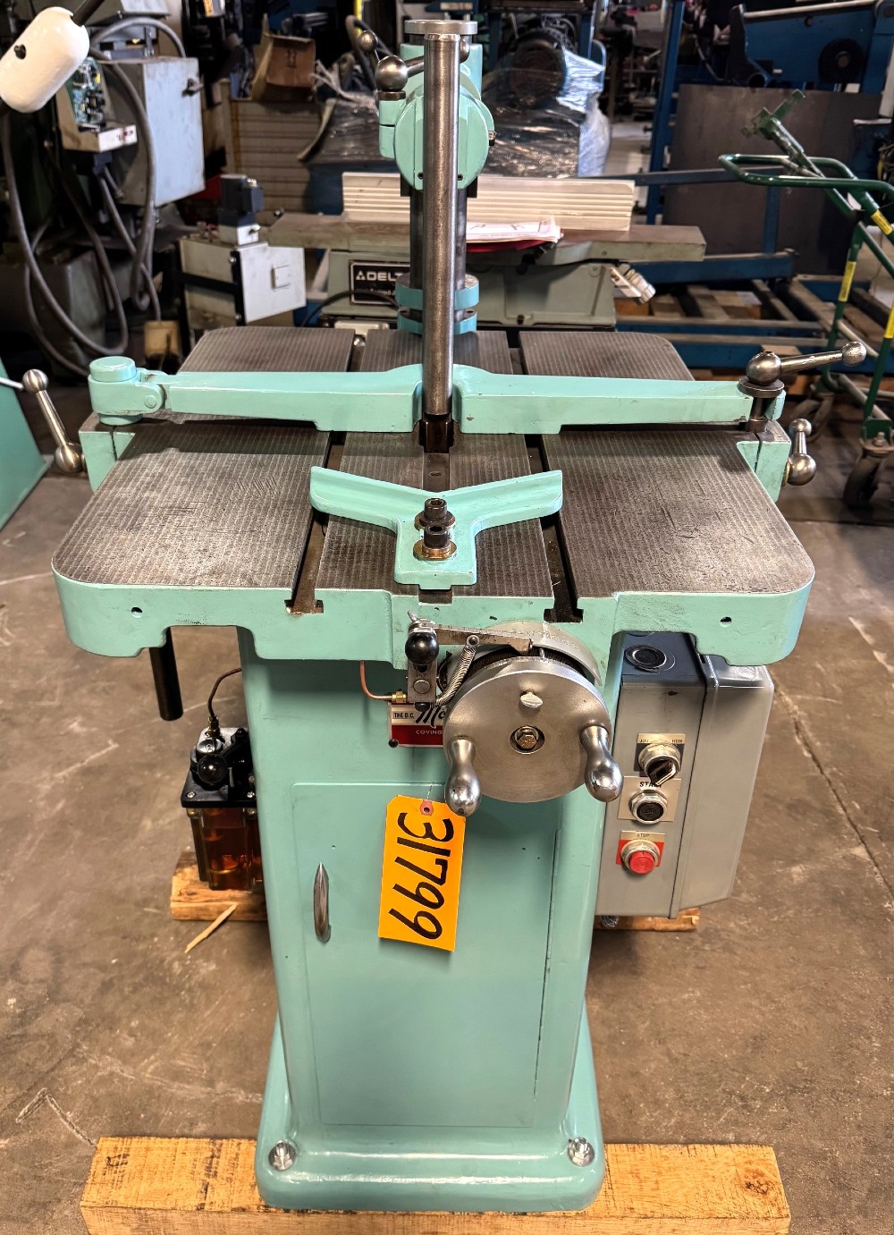 1-1/4" x 9" Morrison, keyseater, 1/16" to 1-1/4" capacity, reconditioned - Image 3