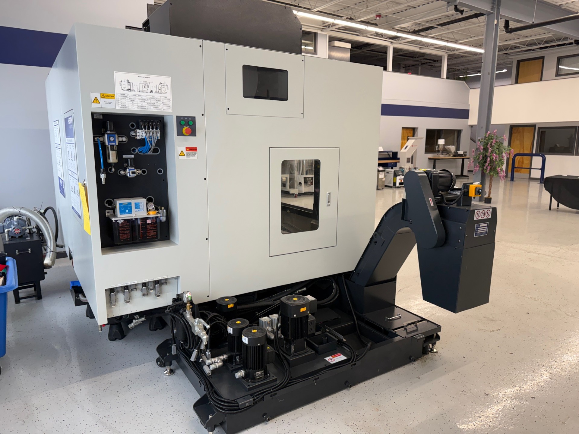 Hision #VMC1000II, CNC vertical machining center, Cat 40 Big Plus, Fanuc 0iMF Plus, 39.3" X, 23.6" Y, 23.6" - Image 8