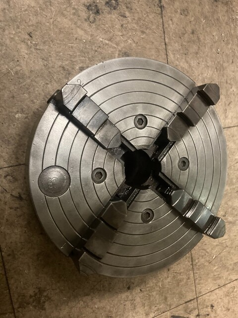 Clausing, Lathe Chuck, 10" diameter - Image 1