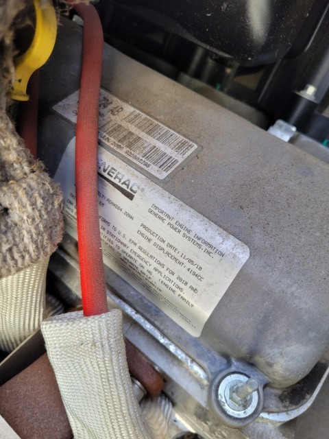 35 KW Generac #12455410200, Natural gas generator set, 120/240 Volts, 1-phase, 1800 RPM, S/N: 2108118, 2010 - Image 4