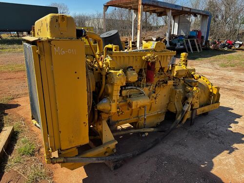 Caterpillar #3406C, industrial engine power unit, Allison 5860 transmission, air compressor - Image 1