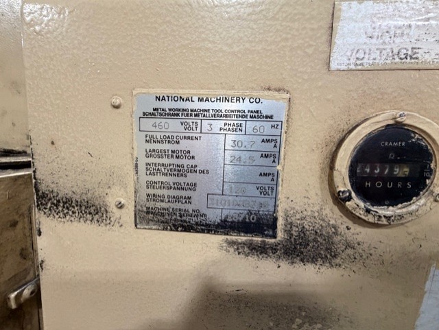 5/16" National #1D2B, High-Speed Double Stroke Header, w/ PKO, 4379 hours - Image 5