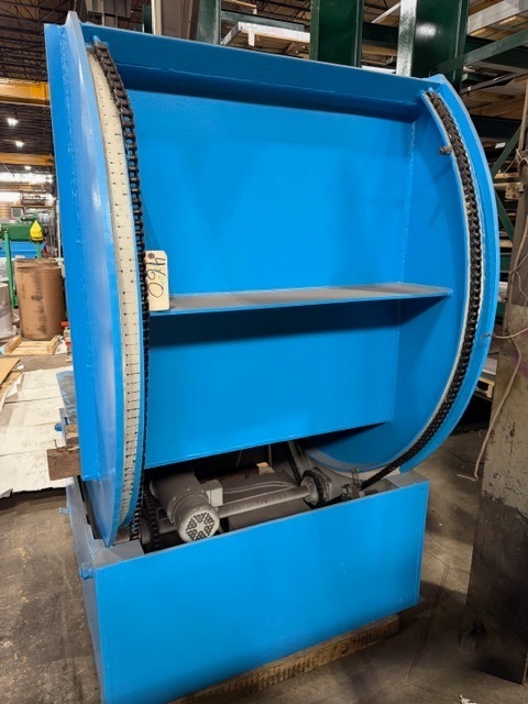 10,000 Lb. K & S, Mechanical Up-Ender, 60" outside dimension, 1 HP, 48" x48" platform - Image 4