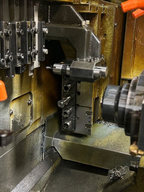 Star #SR-20RII, Swiss Type CNC Lathe, bar loader, 2004 - Image 8