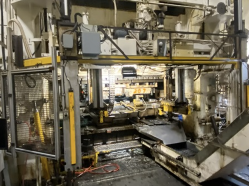 1600 Ton, Danly #SE4-1600-72-32, Tandem Press Line, 26" stroke, 16" adj, 48" Shut Height, 12 SPM, 150 HP @ - Image 3