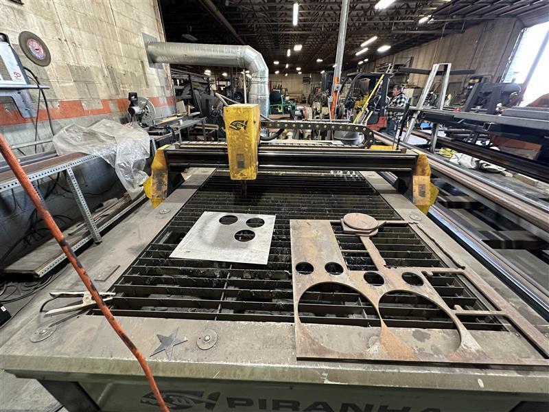 Piranha #C510, plasma cutter, PC Control, 5' x10' cut area - Image 5
