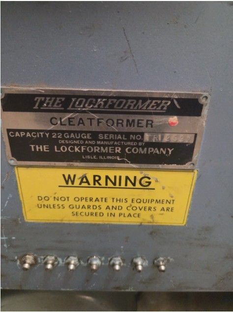 9 stand, Lockformer #Triplex-Cleatformer, rollformer, 100 FPM, 5 HP - Image 5
