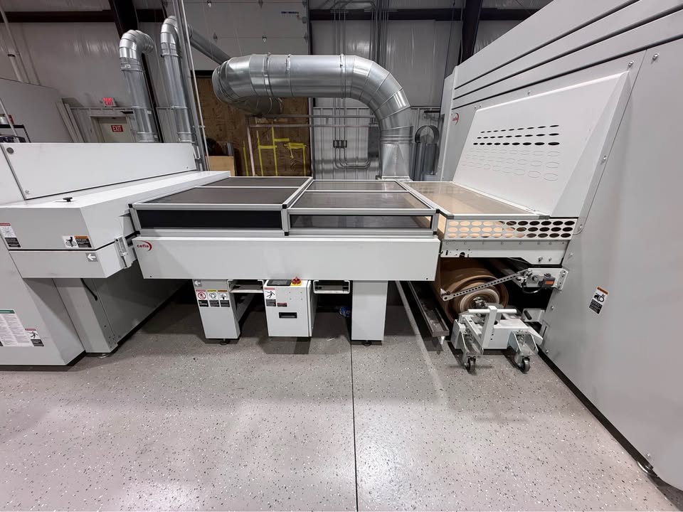 Cefla #Mito-2P, spray finishing line, w/ UV ovens, conveyors, pots, guns - Image 7