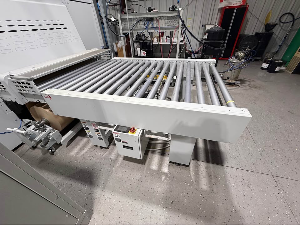 Cefla #Mito-2P, spray finishing line, w/ UV ovens, conveyors, pots, guns - Image 10