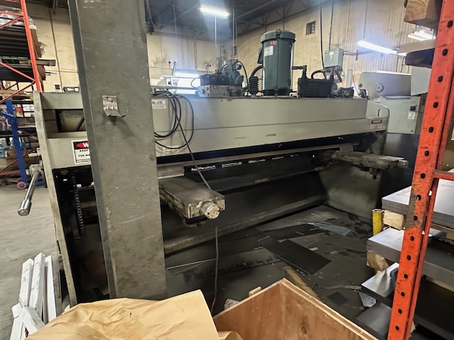 1/4" x 10' Accurshear #625010, Hydraulic Power Squaring Shear, 22 SPM, 20 HP, 36" Back Gauge, 1998 - Image 2