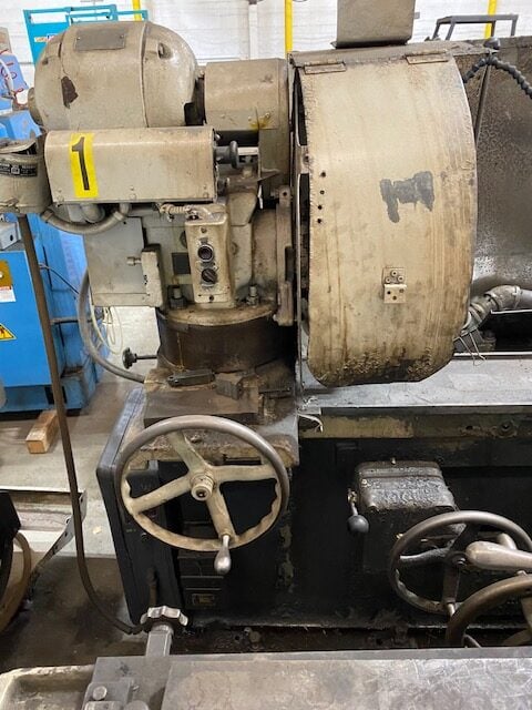 Heald #72-A, ID Grinder, 15" swing, 3 jaw 8" chuck, coolant - Image 6