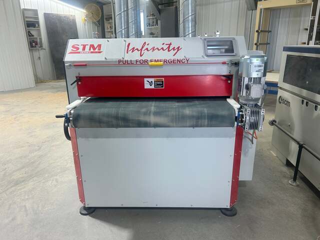 Stanza Alpha Brush #Infinity-3S-1000, 3 Head Finishing Sander, 2022 - Image 1