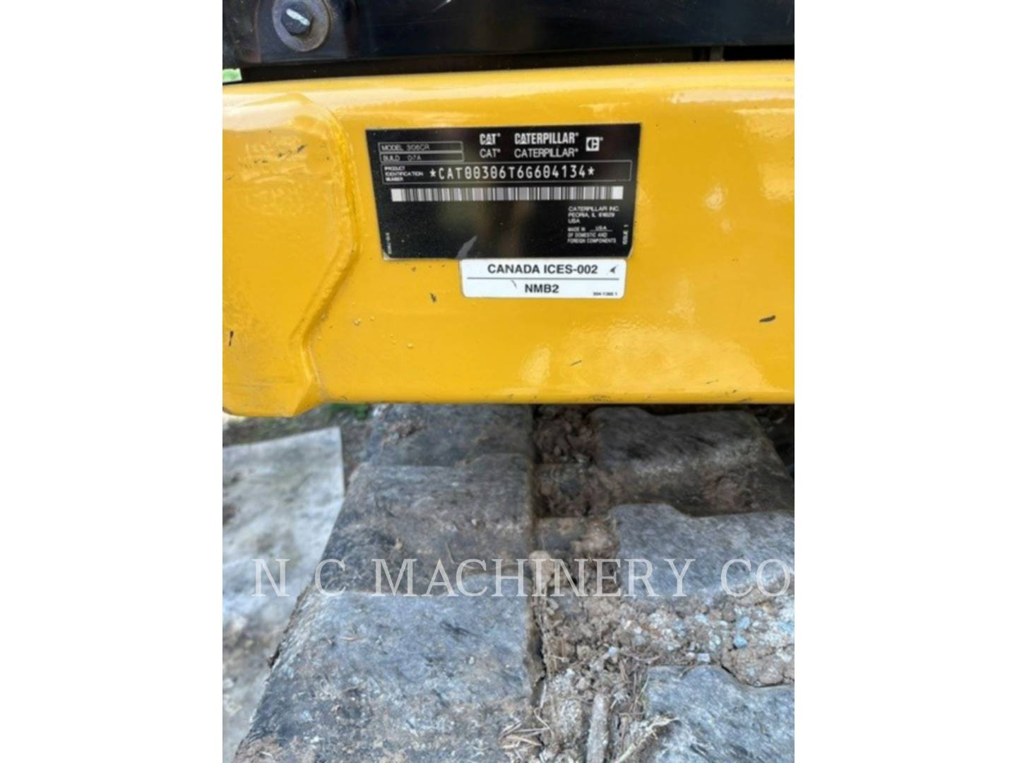 Caterpillar 306, 639 hours, S/N: BBK30417, 2021 - Image 5
