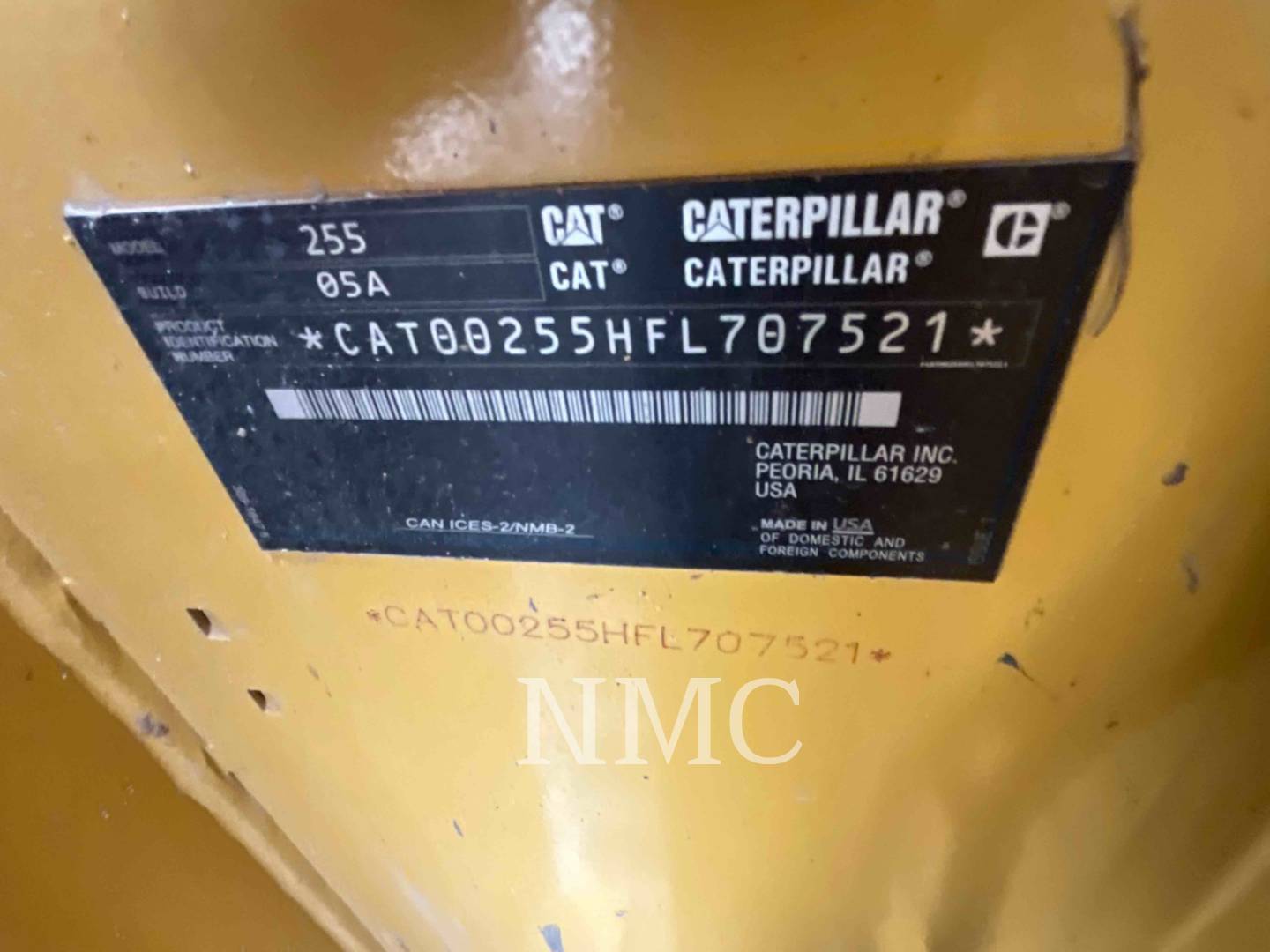 Caterpillar 255-05, 140 hours, S/N: FL707521, 2025 - Image 6
