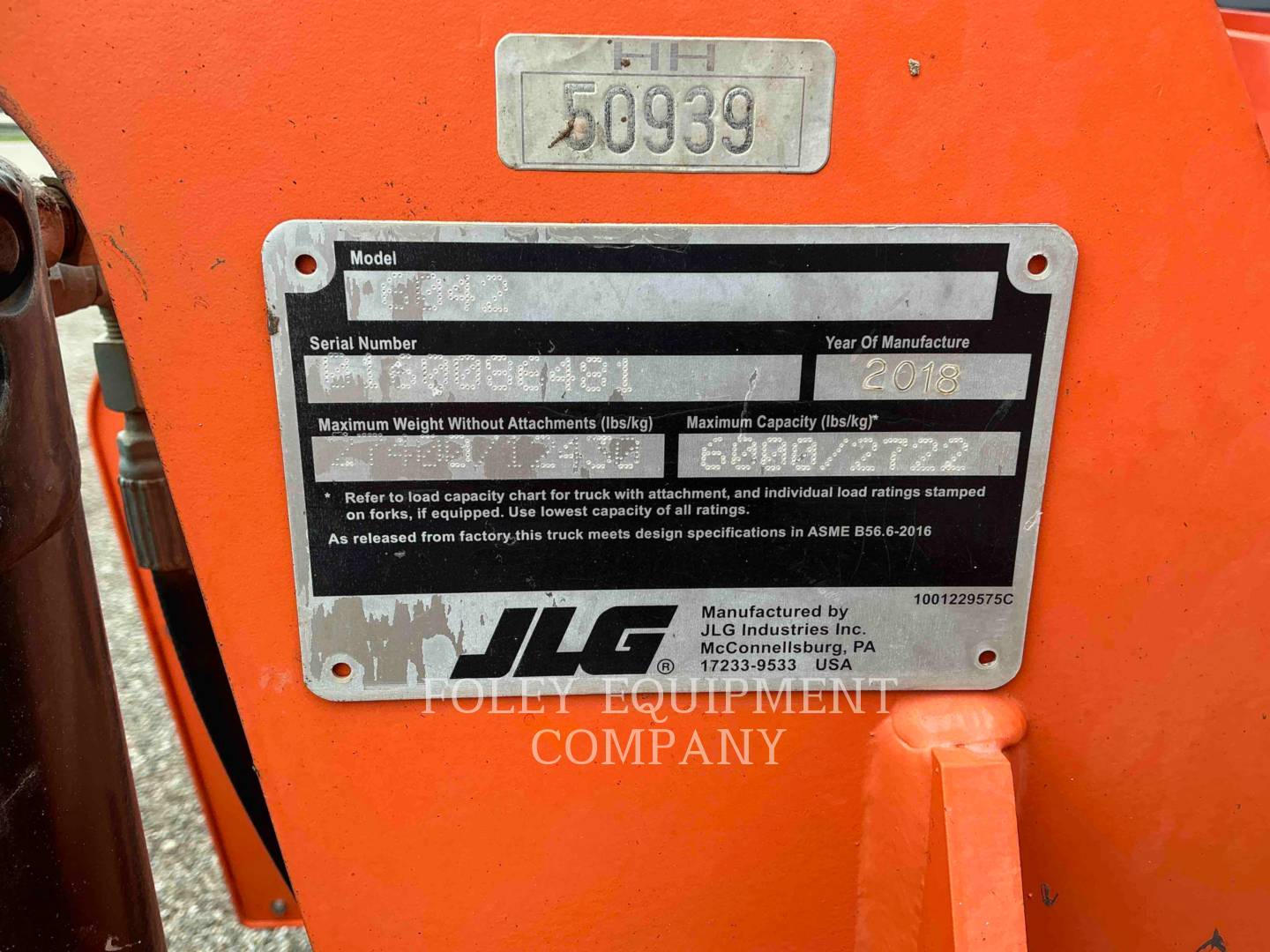 Sky Trak 6042O, Telehandler, 1707 hours, S/N: 160086481, 2018 - Image 5