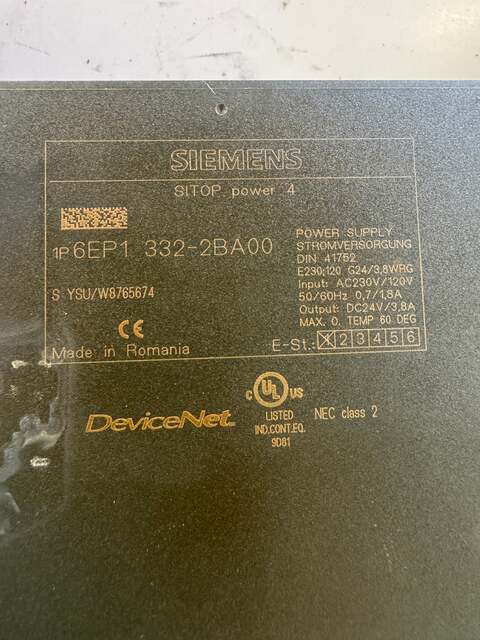 Siemens Power Supply 6EP1332-2BA00 - Image 2