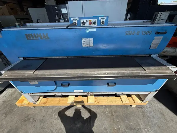 Lissmac #SBM-B-1500, deburring machine, 2007 - Image 9