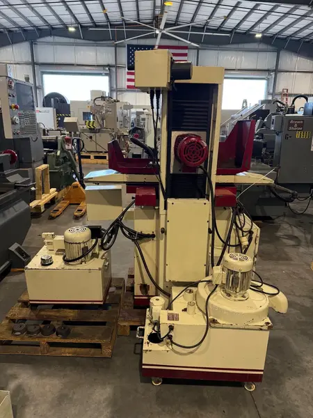 8" x 18" Acer Supra-818, automatic surface grinder, 16-80 FPM, 8" x 3/4" x 1-1/4" wheel, overhead dresser - Image 6