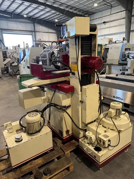 8" x 18" Acer Supra-818, automatic surface grinder, 16-80 FPM, 8" x 3/4" x 1-1/4" wheel, overhead dresser - Image 7