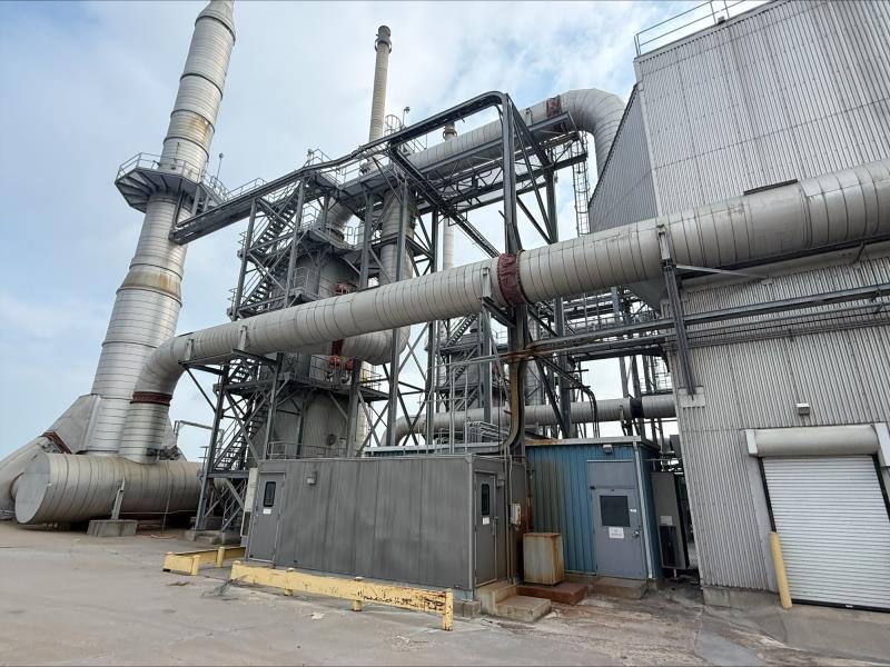 Electrostatic precipitator, McGill AirClean 3-200, for glass furnace emission/polution Control - Image 2