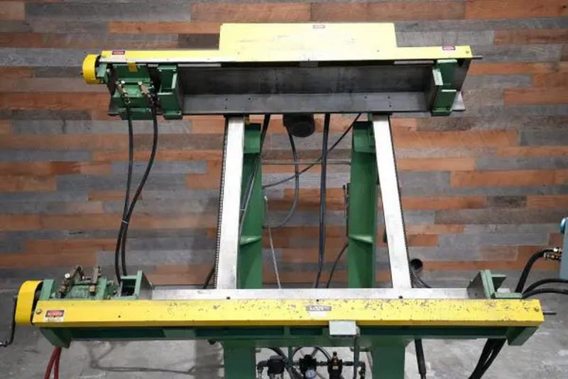 Lancaster #1861-B, clamp assembly 2-way frame clamping machine, motorized open/close - Image 2