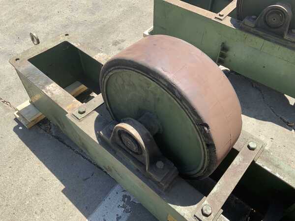 30 Ton, Ransome #BPRR, 60000 lb. tank turning rolls, 1 drive & 1 idler roll, SCR vari-speed - Image 7