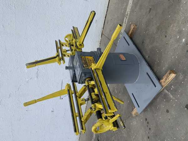 1600 lb. Cooper Weymouth #2RD, double end coil reel, 18" width, 48" outside dimensions, 11.5"-23.5" ID - Image 1