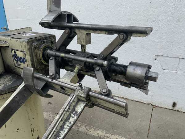 1600 lb. Cooper Weymouth #2RD, double end coil reel, 18" width, 48" outside dimensions, 11.5"-17" ID, manual - Image 4