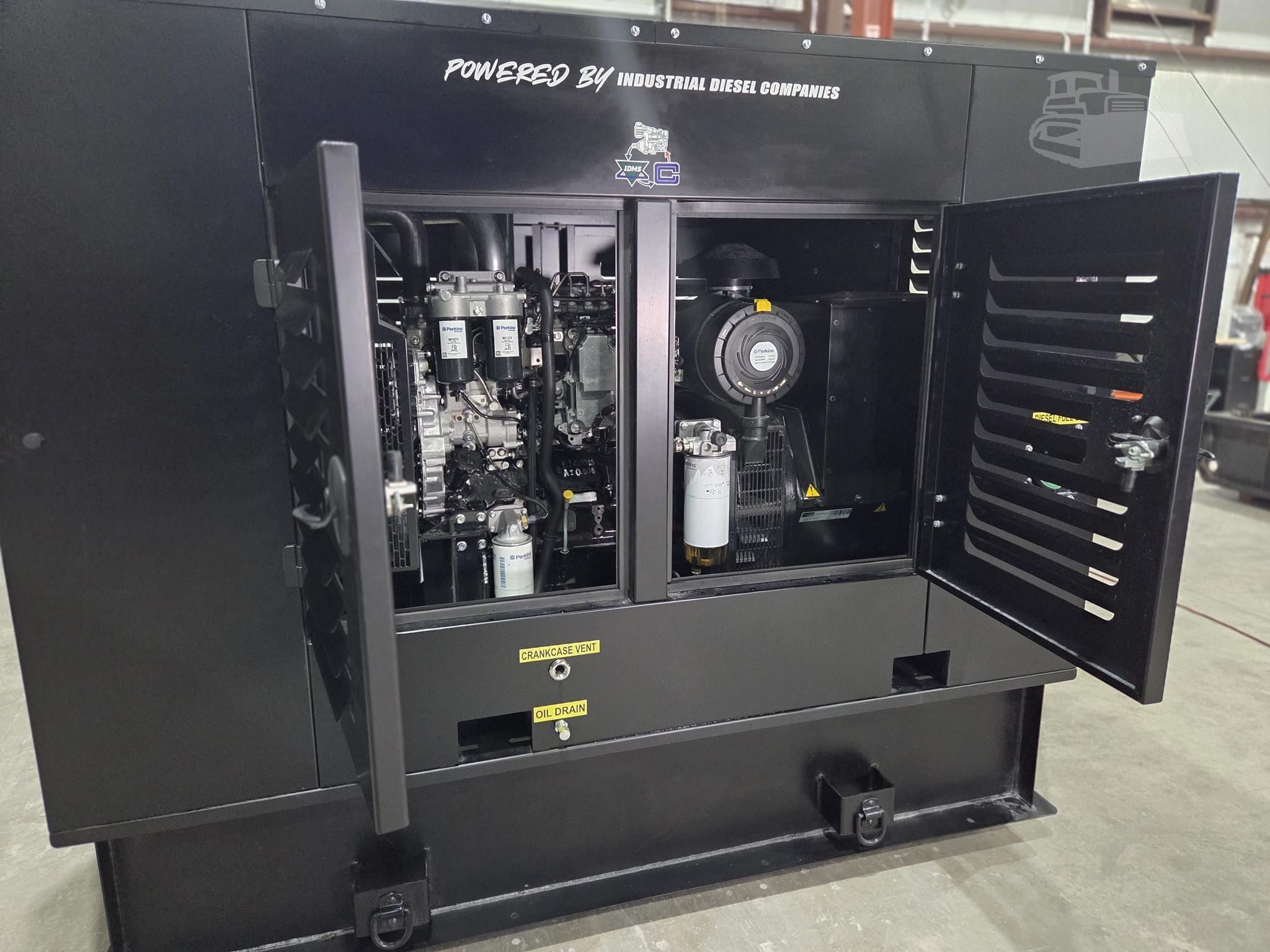 100 KW IDMS #IGS-0100-PK-ST-DSC-SKE, Diesel Generator Set, 240/120 Volts, Perkins engine, 3PH, 2026 - Image 5