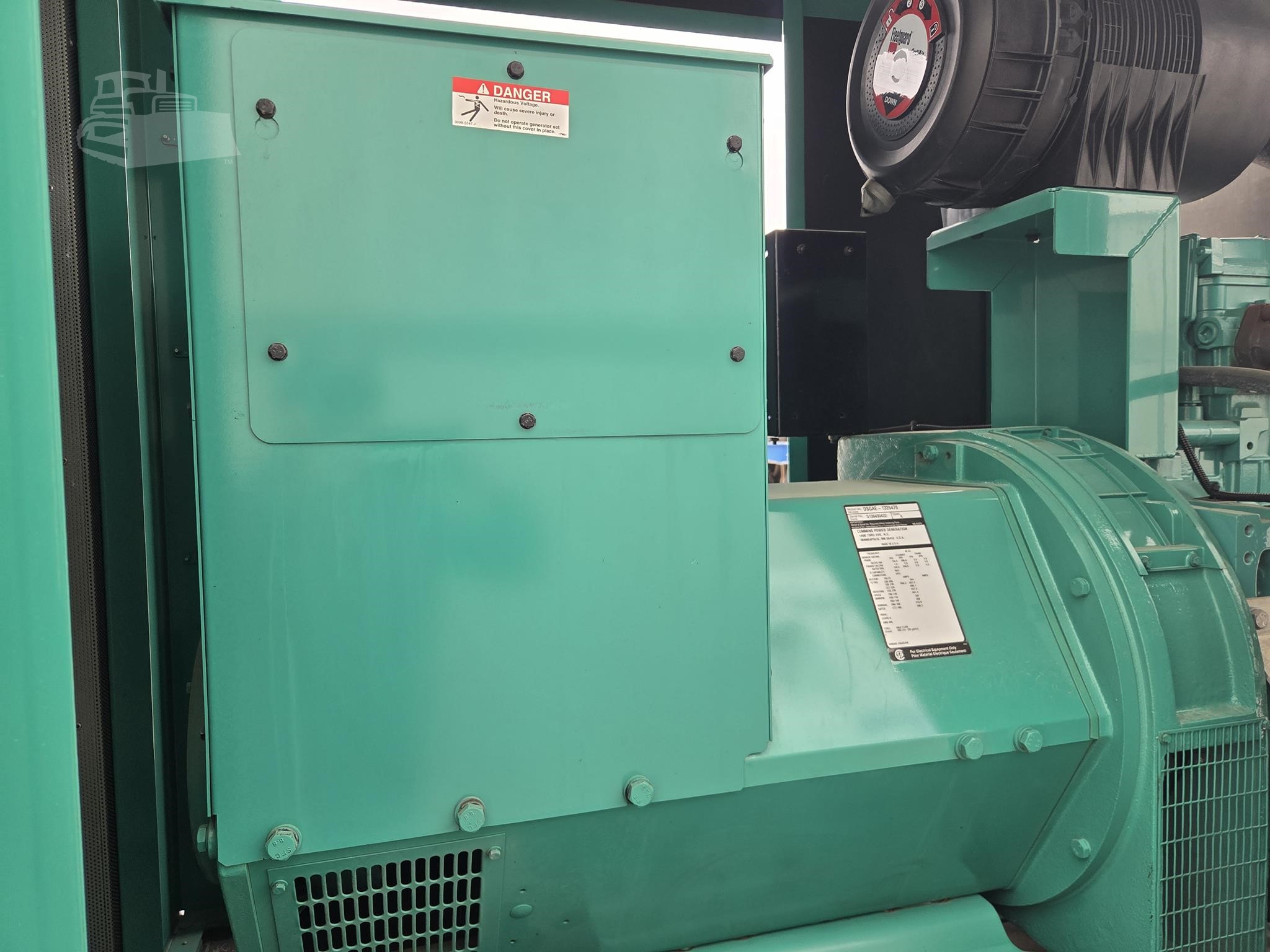 200 KW Cummins #DSGAE-1326476, Diesel Generator Set, 277/480 Volts, 1800 RPM, 3PH, 251 hours - Image 7